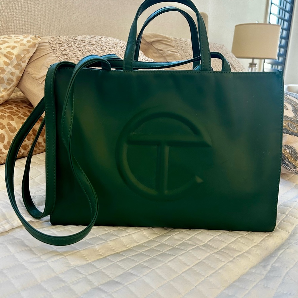 Telfar Women's Green Tote Bag